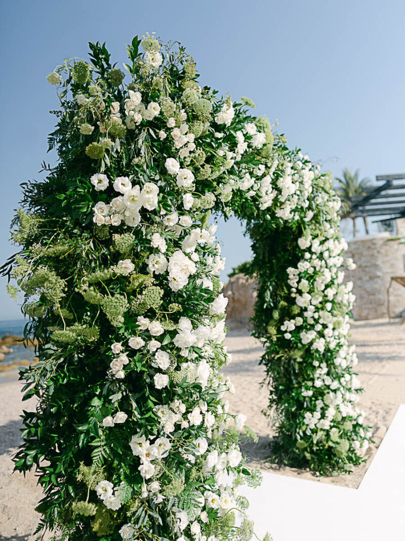 Floral Ceremony arch